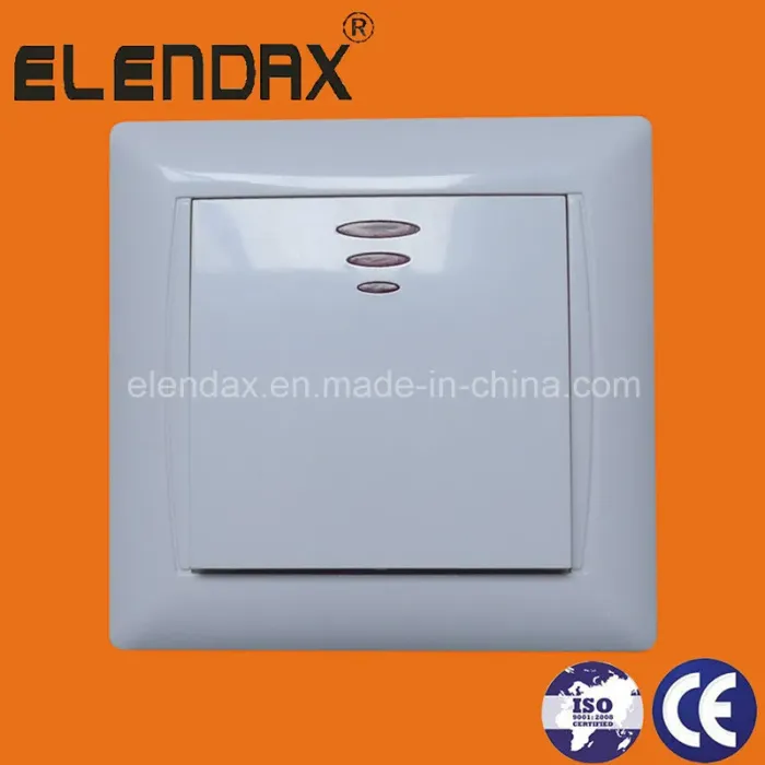 Sakelar Satu Arah Satu Gang Menyala F6101