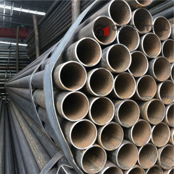 ASTM A53 Gr. B A36 ASME SA210 Q195 Q215 Q235 Q345 Безпроблемна стомана тръба Sch40 тръба за строителен материал