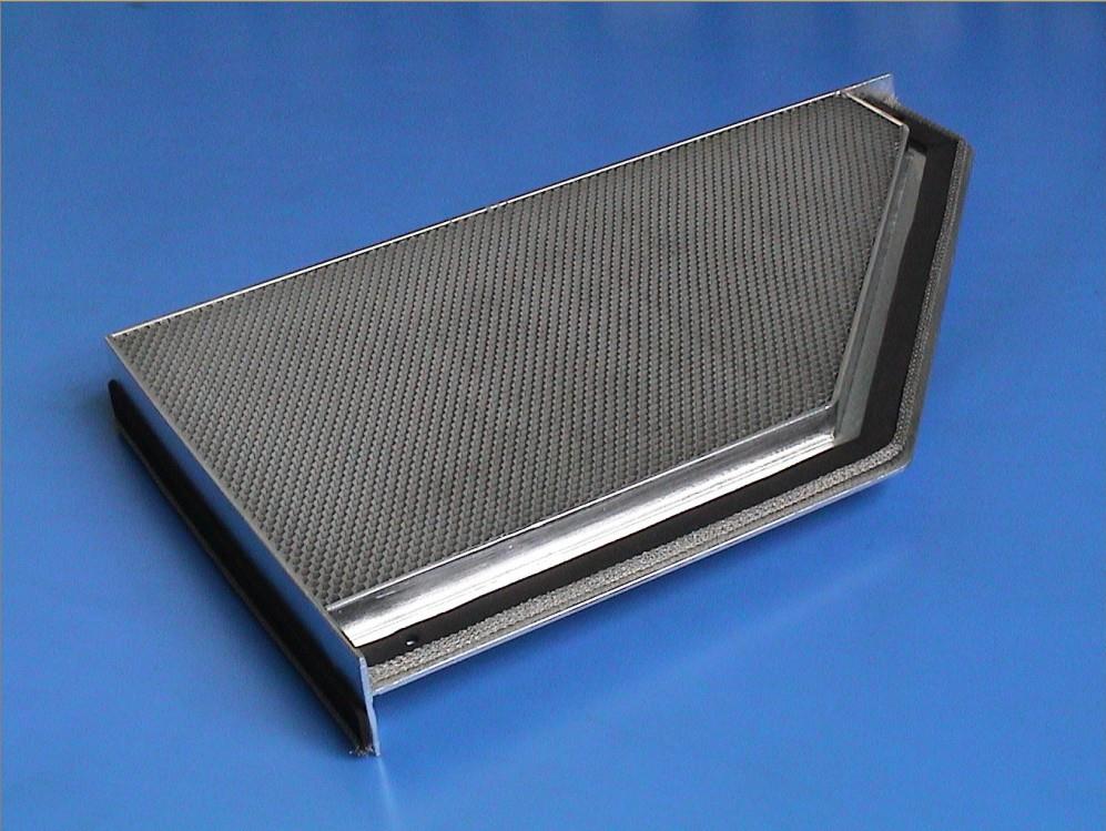 Shielded room steel ventilation board