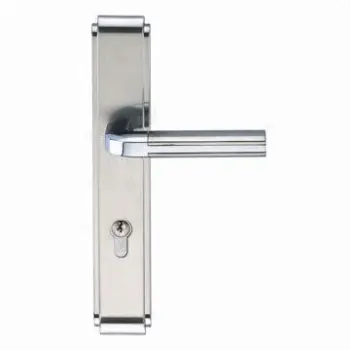 2013 Year Lever/Door Handle Lock, Made of Zinc Handle + Zinc Plate Materials