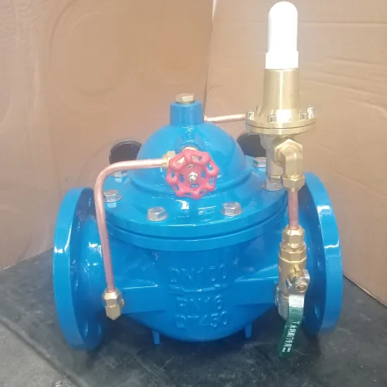Cast Iron Flange Pilot Operated Pressure Reducing Valve