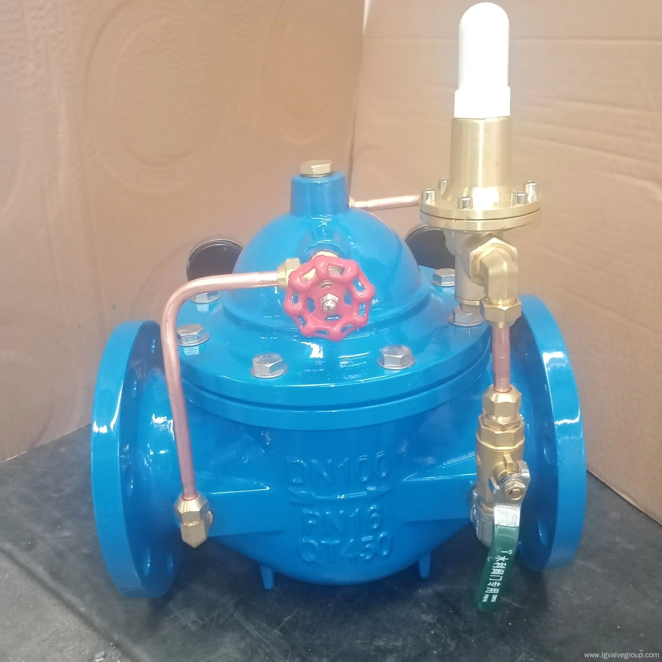 Cast Iron Flange Pilot Operated Pressure Reducing Valve