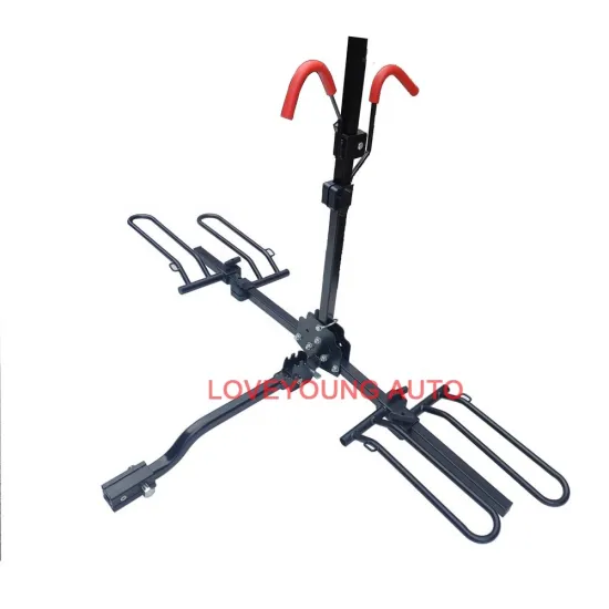 Fit To 2 inch/ 1.25 inch Receiver Tube Car Rear Bike Rack Bicycle Carrier Stand Steel Folding Rack For Car