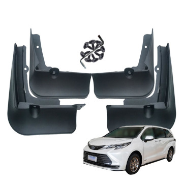 Custom Mud Flaps Manufacturer Guard Mud Flaps Splash Guards Mudguard for Toyota Sienna 2021-2022