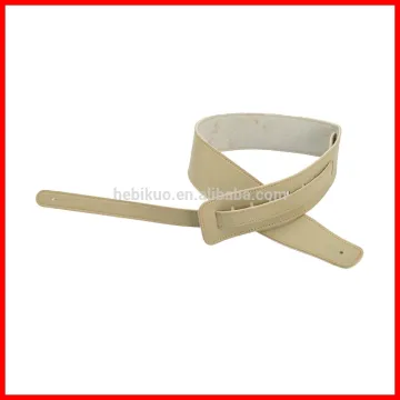 JT-BD60P White Competitive Price Leather Electric Bass Guitar Straps