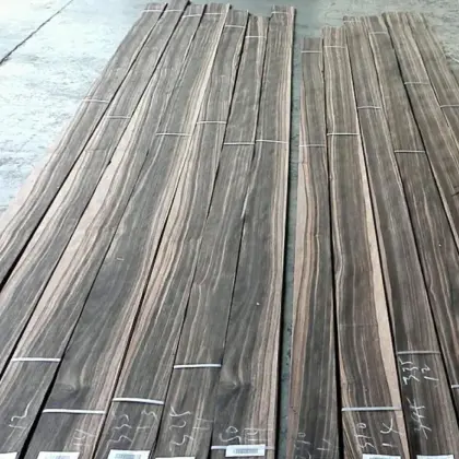 Solid Blackwood Veneer Rosewood Real Wood Veneer Ebony