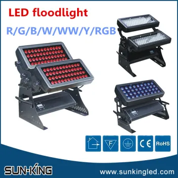 Wholesale epistar/bridgelux building DMX512 led rgb flood light floodlight 192W/288W