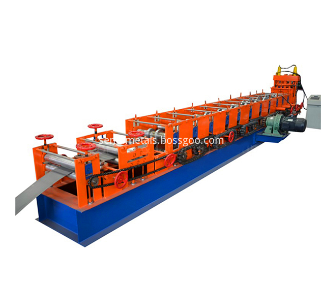 Shape Machine Type Czu Light Steel Keel Galvanized Steel C Type Light Steel Keel Roll Forming Mach 4