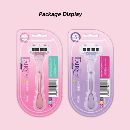 Top Women's Open Back 5-Blade Safety Razors: Portable Manual Body Razors for Smooth Shaving