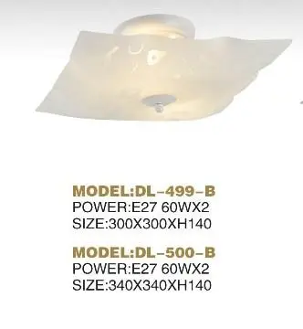 Unique design glass ceiling light