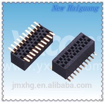 High quality Female Gender and PCB Application 18 pin connector 2mm DIP female header best price