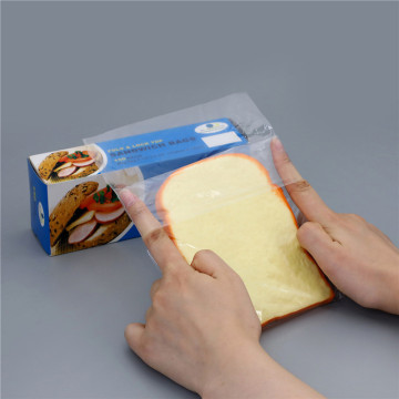 Hot Selling Plastic Snack Bags - Quart Gallon, Fold Top Sandwich Bags, Odor-Proof Breakfast Food Storage