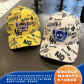 XX Kartun Patch Graffiti Dicetak Topi Bisbol Dicuci