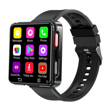 Werksgroßhandel 2,64 Zoll HD -Bildschirm 4G Smart Watch mit GPS, SIM -Karte und Android 11