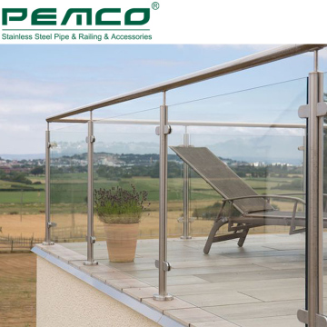 Stainless Steel Baluster Glass Railing for Balconies