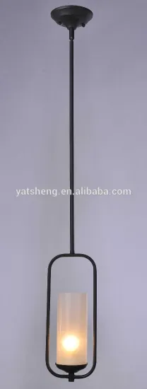 Chrome bar decoration Pendant light/led hanging light