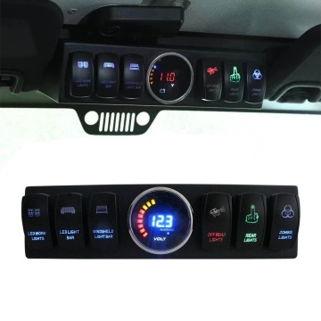 6-Switch Pod/Panel with Control & Source System JK & JKU 2007-2018