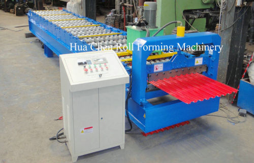 Color Steel Sheet Roller Garage / Security / Shutter Door Roll Forming Machine