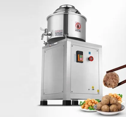 Automatic Fish Beef Meat Mincer & Meatball Beater for Restaurants