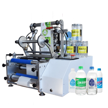 Tabella Top Top Semi-automaticcio della macchina applicatore per etichette per bottiglie di vino e lattine