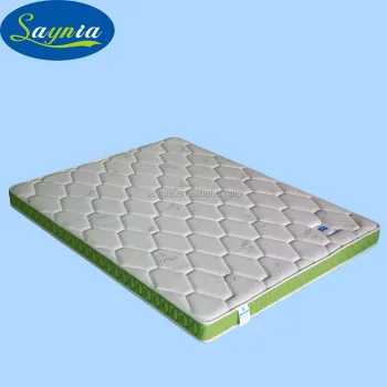 Bamboo Fiber Fabric Euro Foam Natural Latex Bonnel Spring Factory Outlet Mattress