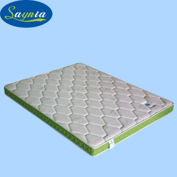 Bamboo Fiber Fabric Euro Foam Natural Latex Bonnel Spring Factory Outlet Mattress
