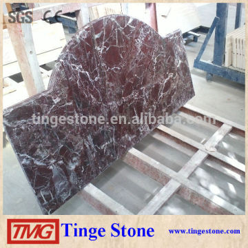 Rosa Levanto Red Marble Tile
