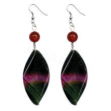 Natural Gemstone Agate Earring