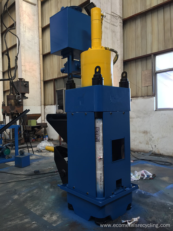 Ecohydraulic Cast Iron Metal Chips Briquette Machine