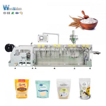 Automatic Powder Horizontal Type Roll Film Packing Machine Doypack Stand Up Pouch Flour Packaging