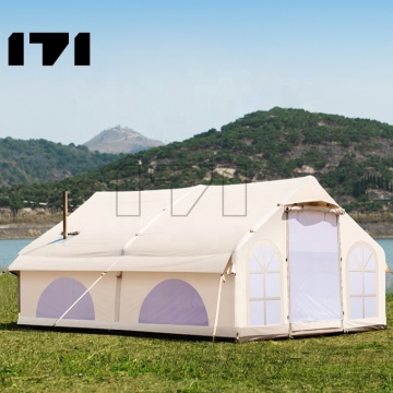 Accensione a LED tende a cupola bianca - tenda gonfiabile