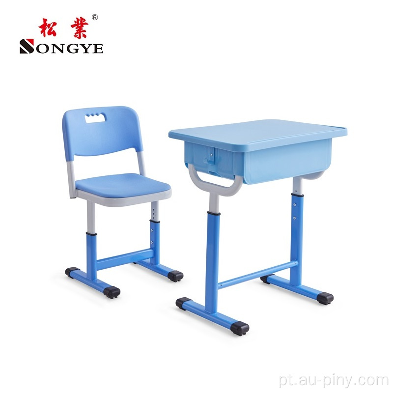 Escola primária, mesas de assentos e mesa de cadeiras