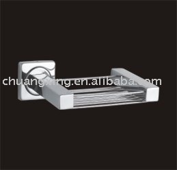 Stainless steel soap dish