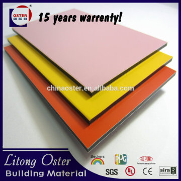 4MM/5MM ALUMINUM PANEL FOR EXTERIOR WALL DECORATION