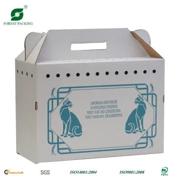 LIVE PET CARRIER CARTON BOX