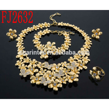 Sales well african jewelry sets/ african costume jewelry/ gold plated jewelry/ jewelry sets/ women jewelry sets FJ2632