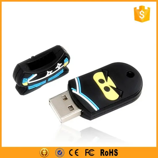 PVC cartoon usb flash drive custom logo