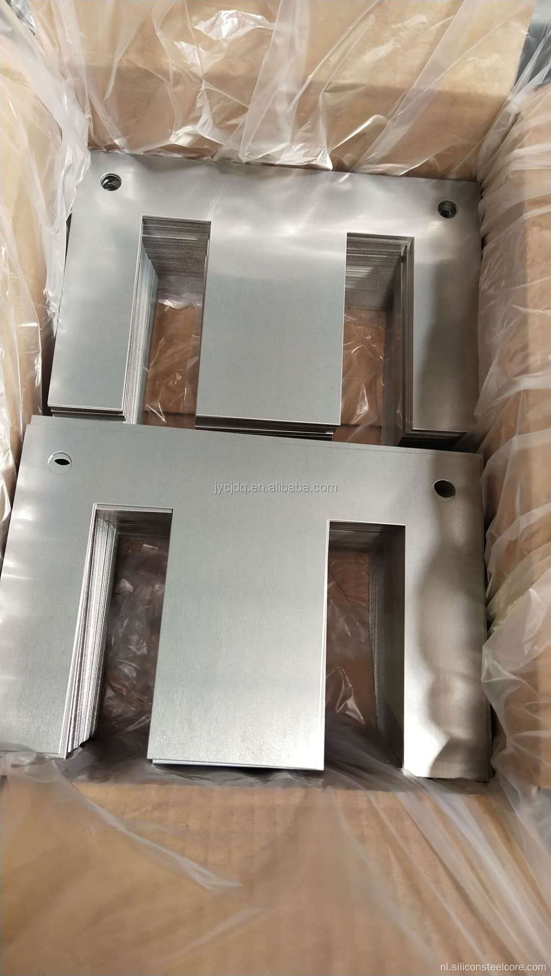Chuangjia isolerend Coatingei UI Transformator Core Silicon Steel Laminations 35W300-0.35*100*340