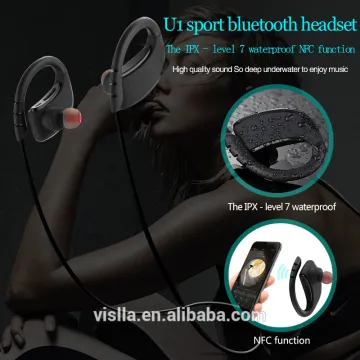 New design hot sale sports bluetooth earphone,structural waterproof IPX7 wireless headphone,stereo headset
