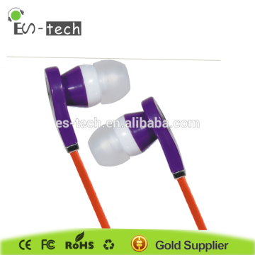 2016 Flat Cable Deep Bass Earphone