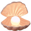 pink shell lamp