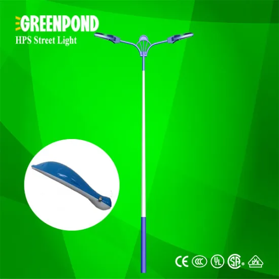 HPS Street Light with Dual Arms 90W-400W