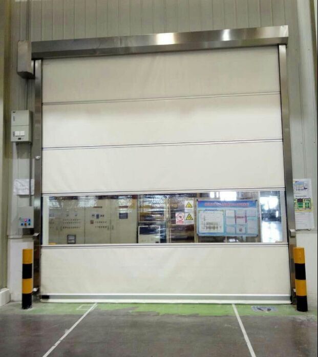 PVC High Speed Auto Recovery Rolling Door
