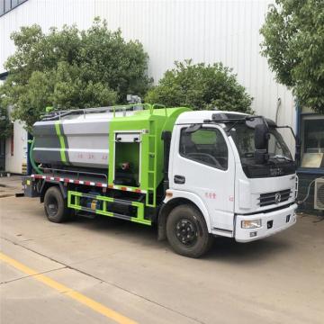 4x2 Vacuum Truck Cleaning Pubic Sewer Pipe Truck