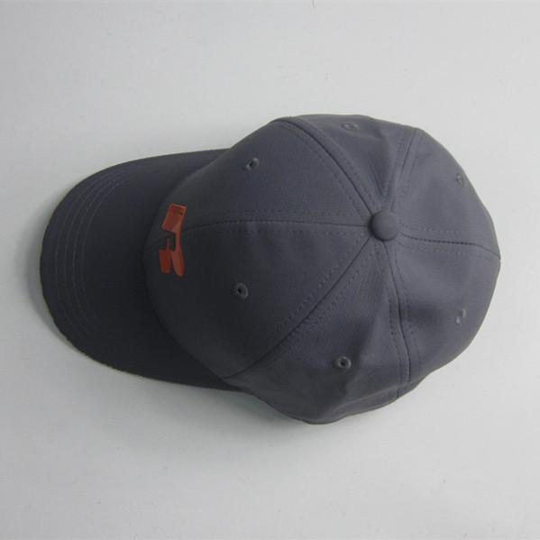 100% Polyester R Print Baseball Cap