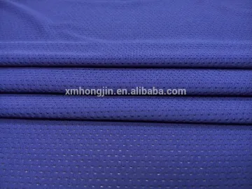 polyester spandex stretch sportswear mesh fabric