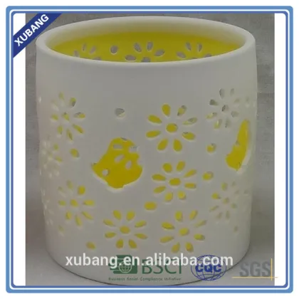 Ceramic christmas tealight candle holders