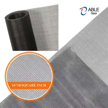 Durable UV Resistant Mosquito Wire Mesh Window Screen