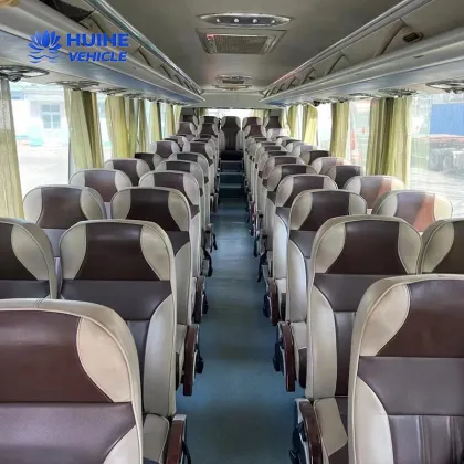 Used ZhongTong Coach Bus 65 Seats City Buses For Sale