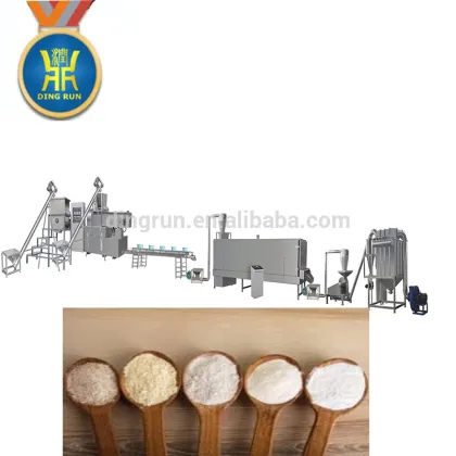 Pregelatinized cassava starch extruder production line